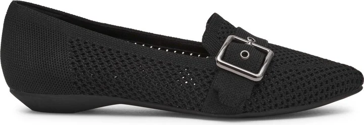 Oakland Pointed Toe Knit Flat - Image 3