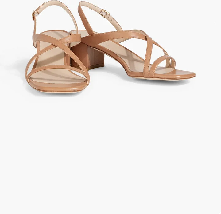 Oasis 50 leather slingback sandals - Image 2
