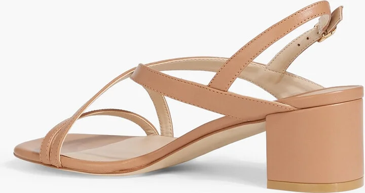Oasis 50 leather slingback sandals - Image 3