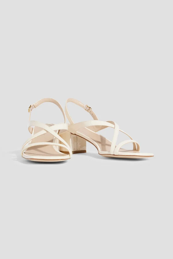 Oasis 50 patent-leather slingback sandals - Image 2
