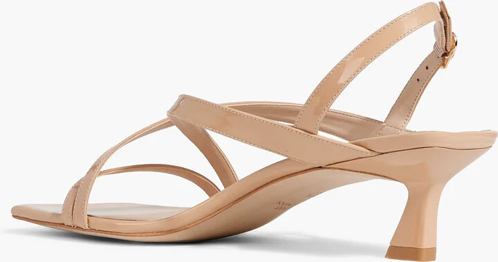 Oasis 50 patent-leather slingback sandals - Image 3