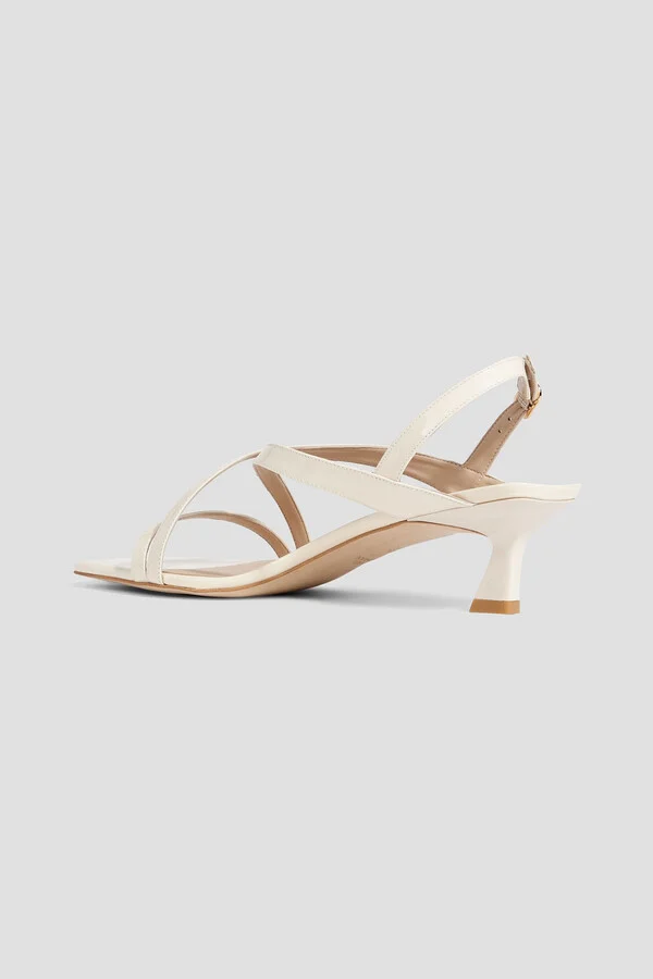 Oasis 50 patent-leather slingback sandals - Image 6