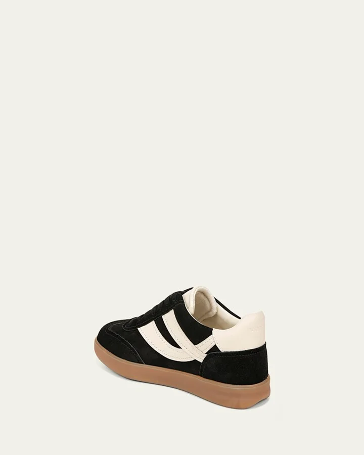 Oasis Bicolor Leather Retro Sneakers - Image 3