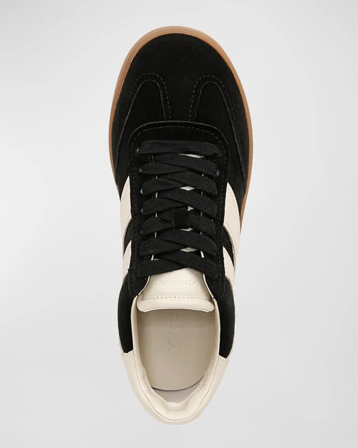 Oasis Bicolor Leather Retro Sneakers - Image 3