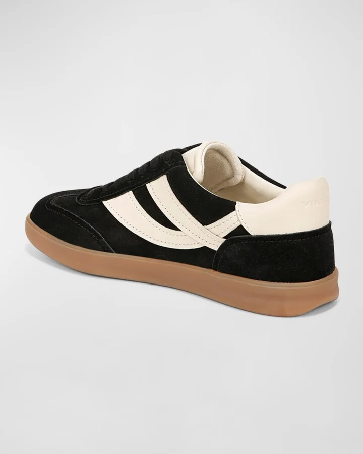 Oasis Bicolor Leather Retro Sneakers - Image 4