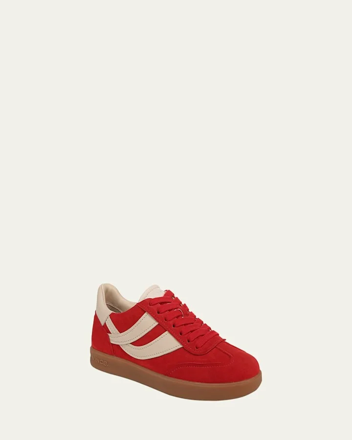 Oasis Bicolor Leather Sneakers - Image 3