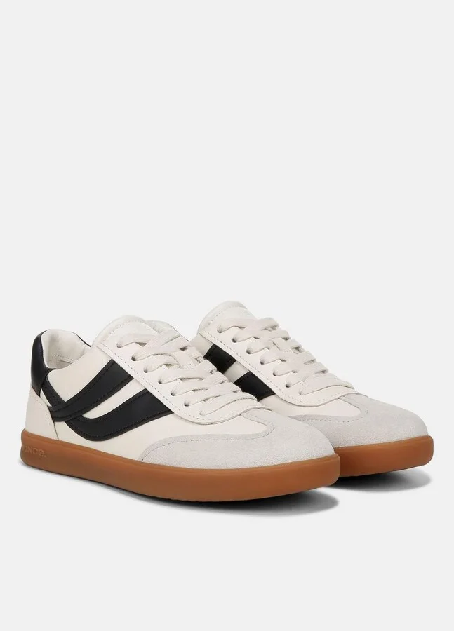 Oasis Leather and Suede Sneaker - Image 2