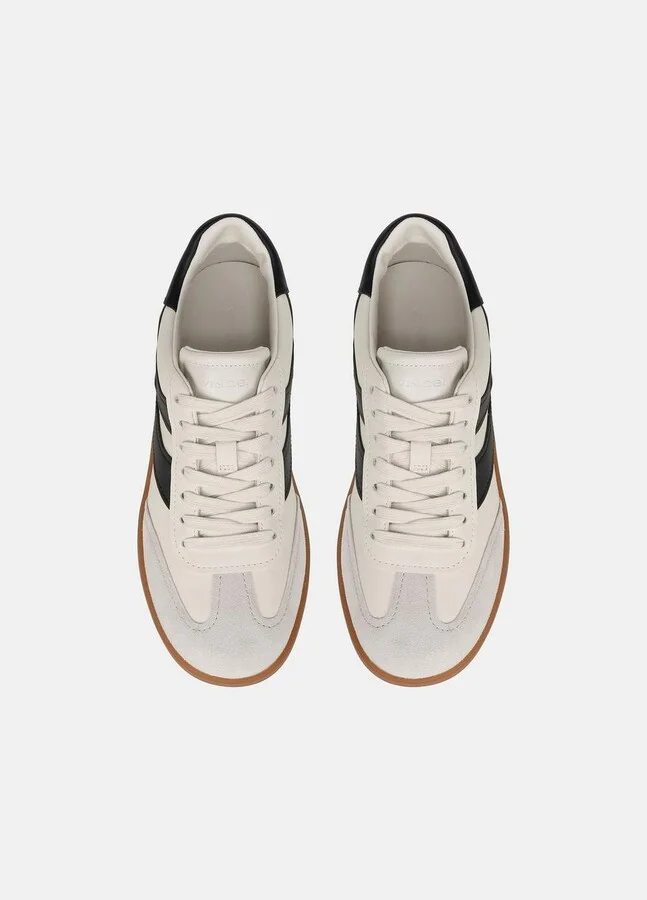 Oasis Leather and Suede Sneaker - Image 4