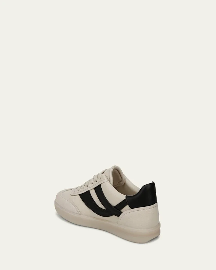 Oasis Leather Low-Top Sneakers - Image 4
