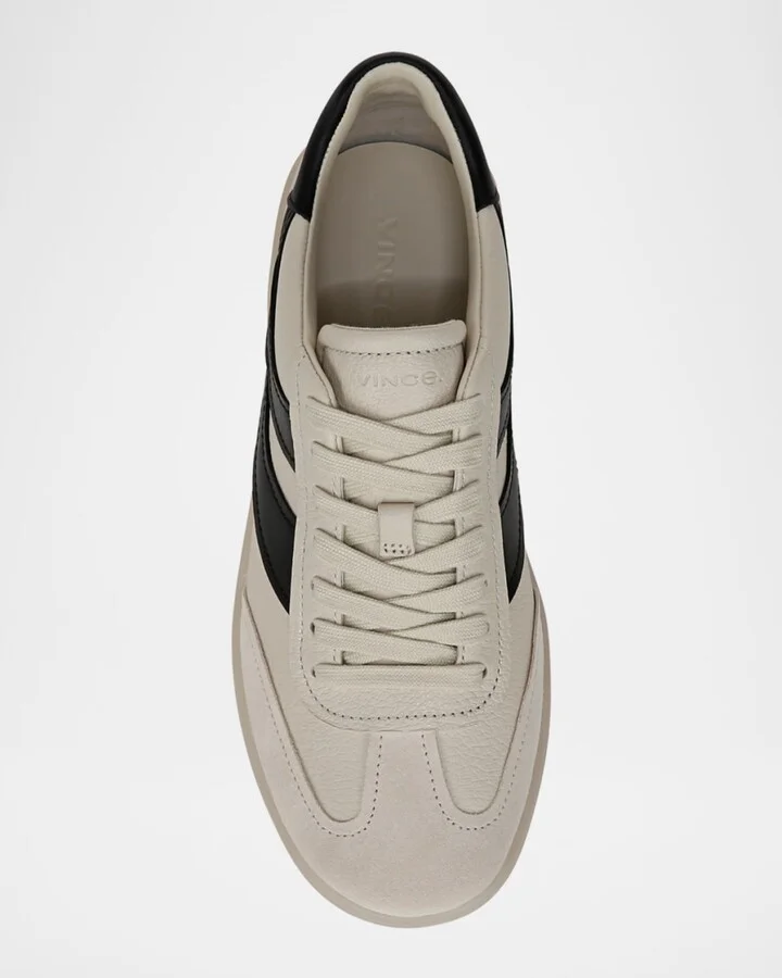 Oasis Leather Low-Top Sneakers - Image 4