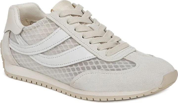 Oasis Mesh Leather Lace-Up Runner