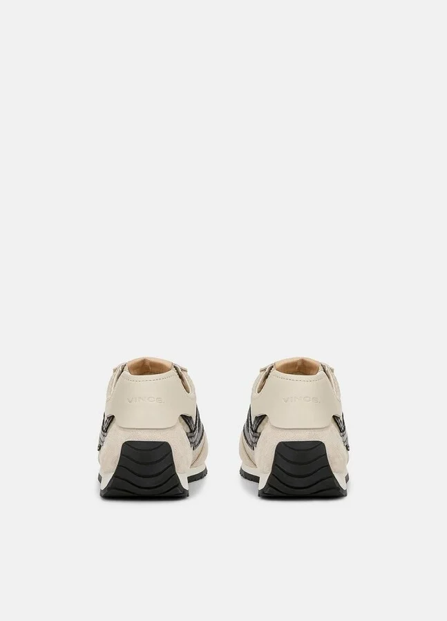 Oasis Mesh & Leather Runner Sneaker - Image 3