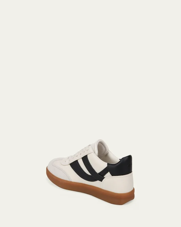 Oasis Mixed Leather Retro Sneakers - Image 2