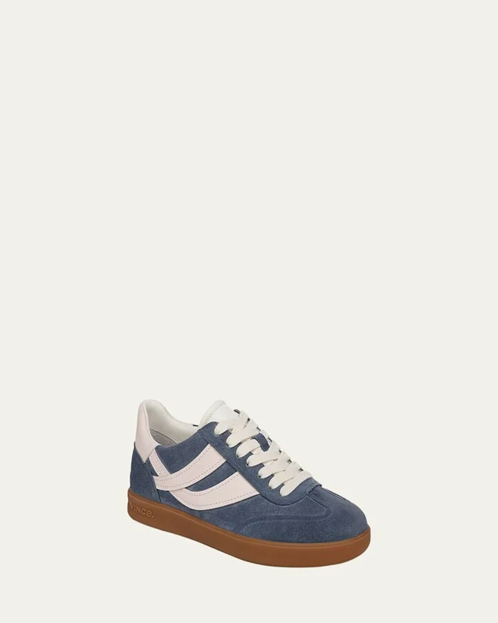 Oasis Mixed Leather Retro Sneakers - Image 2