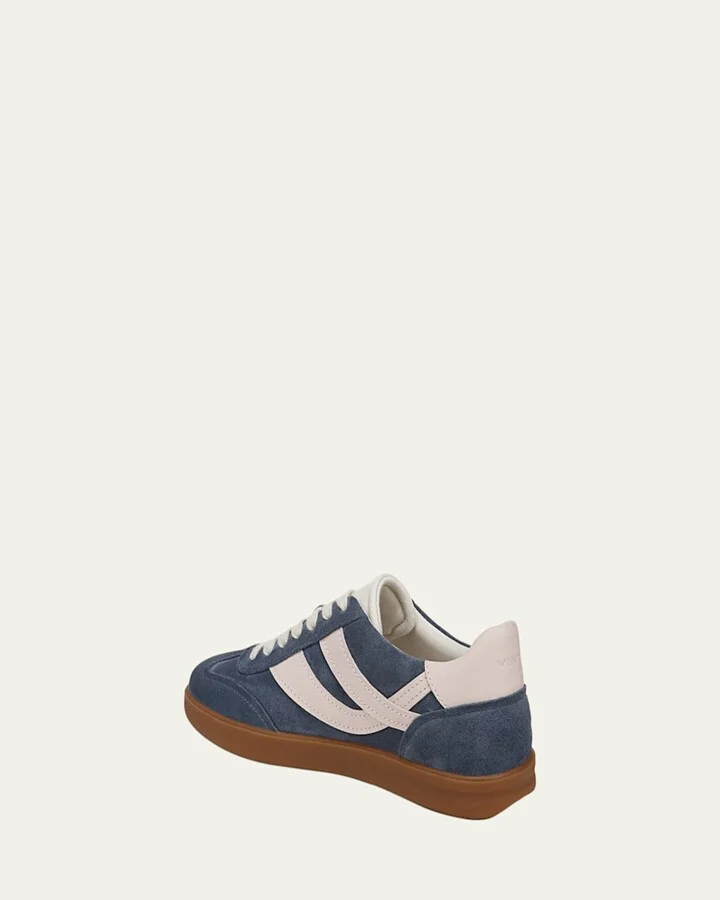 Oasis Mixed Leather Retro Sneakers - Image 3