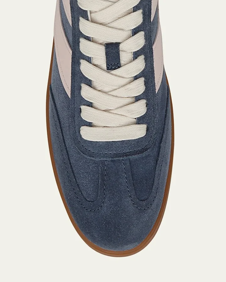 Oasis Mixed Leather Retro Sneakers - Image 7