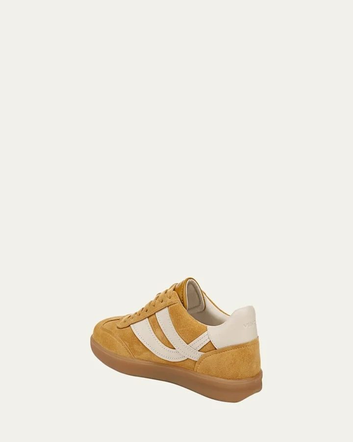 Oasis Mixed Leather Retro Sneakers - Image 2