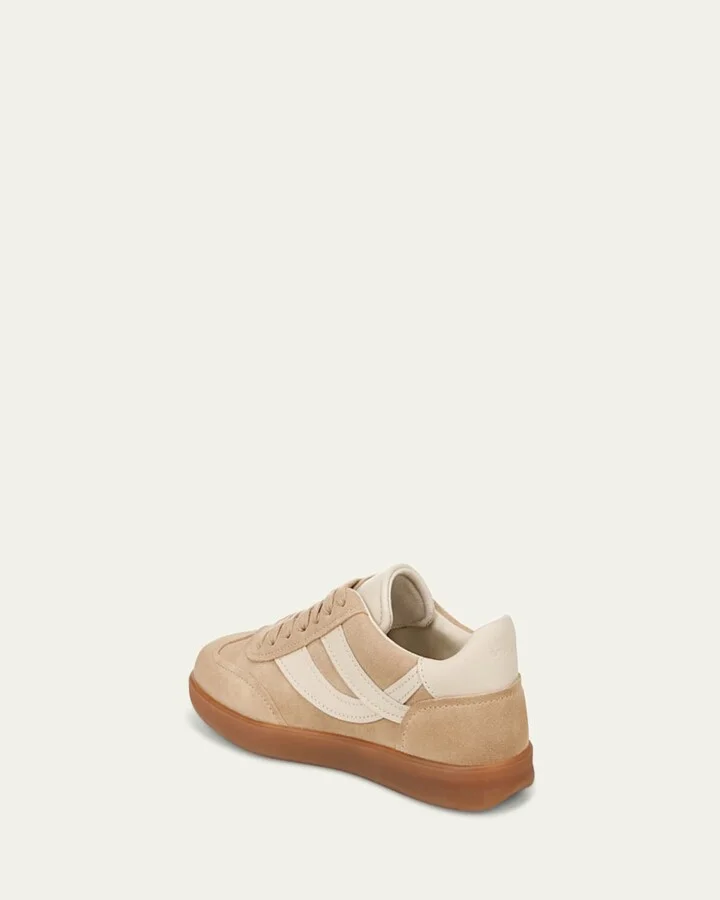 Oasis Mixed Leather Retro Sneakers - Image 2
