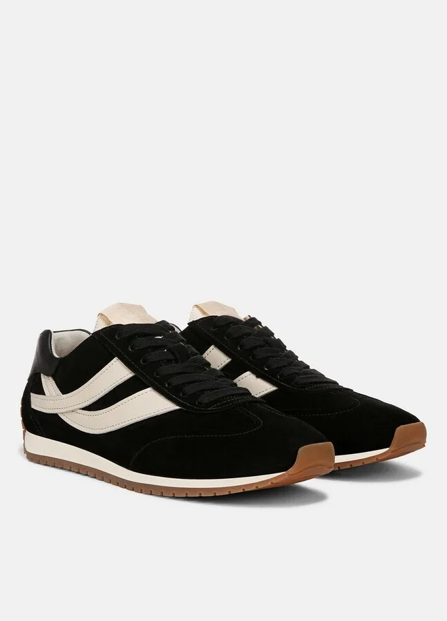 Oasis Suede and Leather Runner Sneaker - Image 2