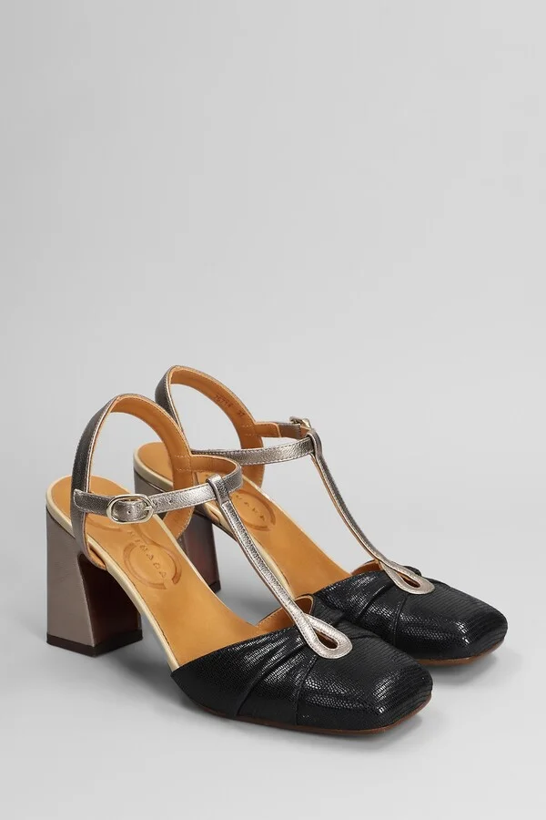 Obaga 46 Pumps In Black Leather - Image 2