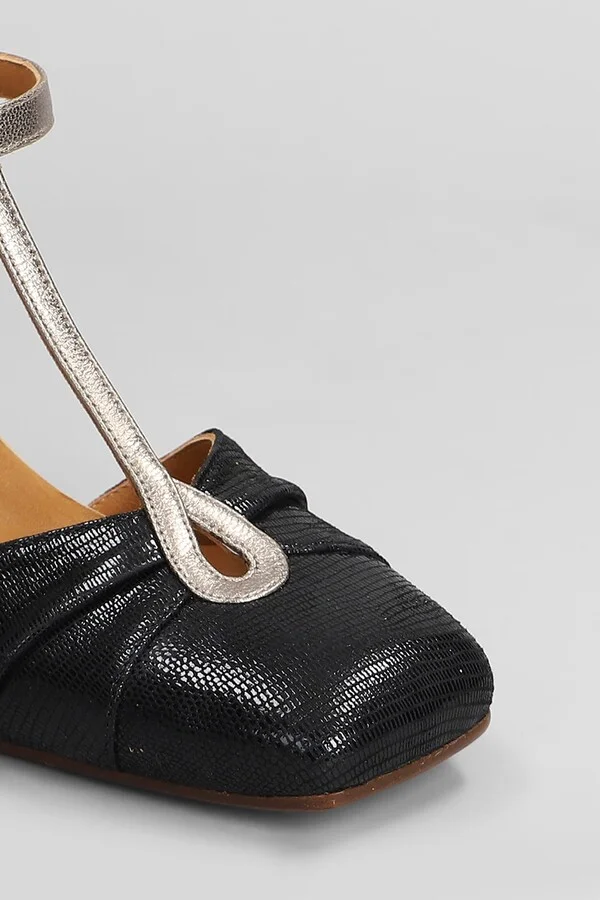 Obaga 46 Pumps In Black Leather - Image 5