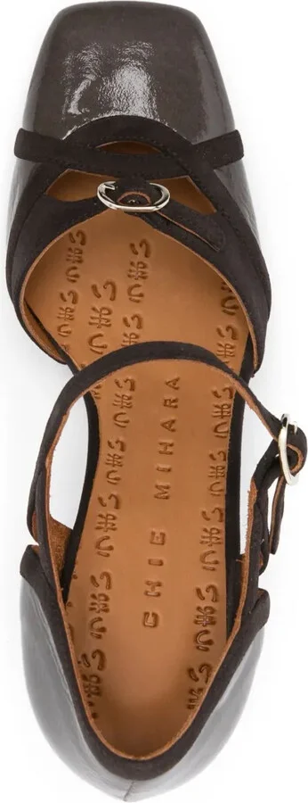 Obindi 70mm leather pumps - Image 4