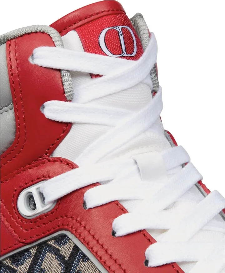 Oblique High-top Sneakers - Image 5