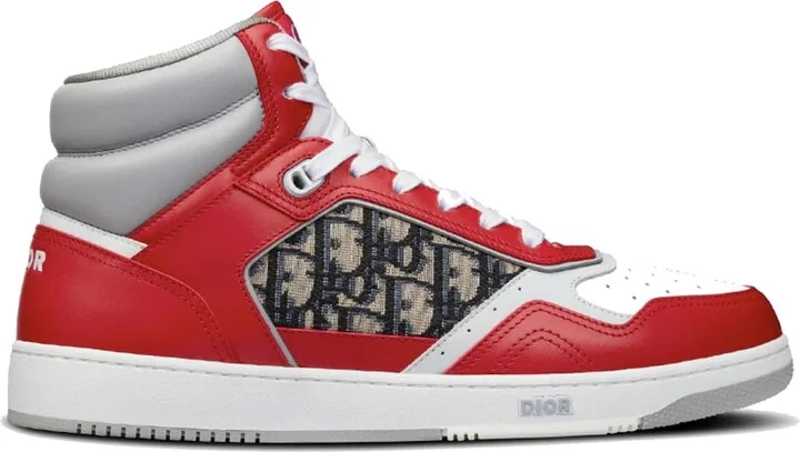 Oblique High-top Sneakers