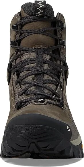 Oboz Bangtail Mid Insulated B-Dry Women's Shoes Peregrine : 7 B - Medium, Leather - Image 2