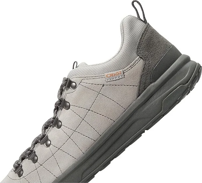 Oboz Beall Low Suede Men's Shoes Drizzle : 13 D - Medium - Image 4