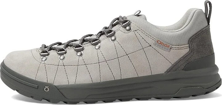 Oboz Beall Low Suede Men's Shoes Drizzle : 13 D - Medium - Image 5
