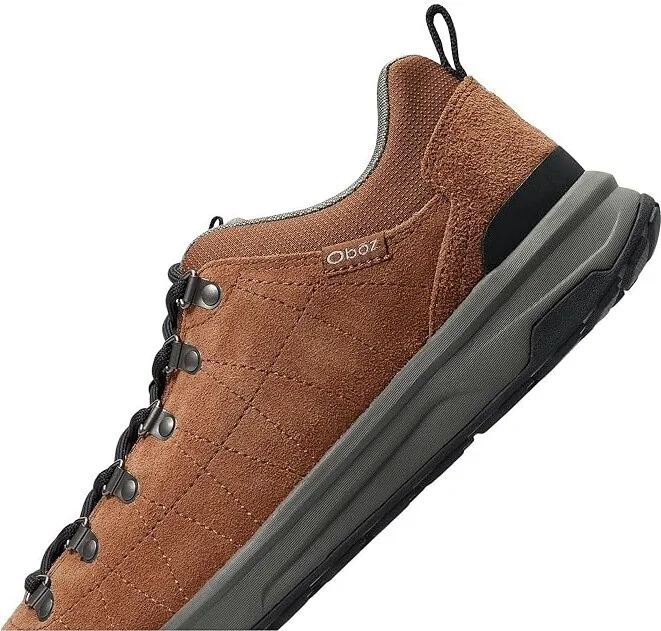 Oboz Beall Low Suede Men's Shoes Drizzle : 13 D - Medium - Image 9