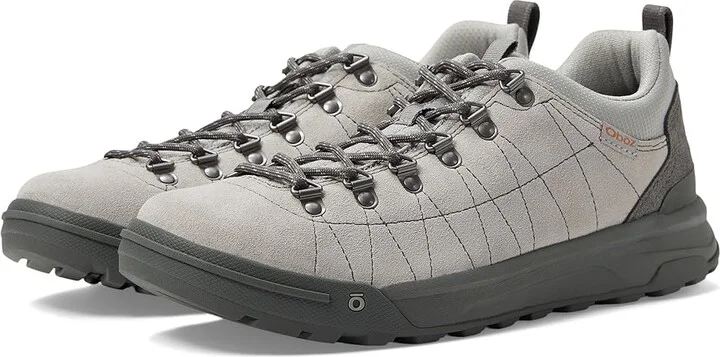 Oboz Beall Low Suede Men's Shoes Drizzle : 13 D - Medium