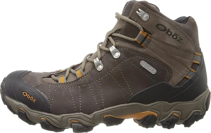 Oboz Bridger BDRY Men's Hiking Boots Sudan : 11 D - Medium, Textile - Image 7