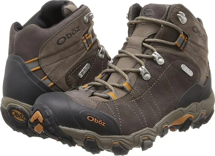 Oboz Bridger BDRY Men's Hiking Boots Sudan : 11 D - Medium, Textile