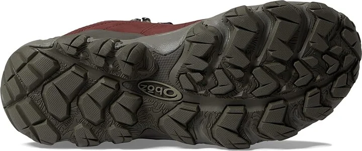 Oboz Bridger BDRY Women's Hiking Boots Port : 6.5 B - Medium, Suede/Textile - Image 3