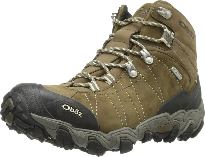 Oboz Bridger BDRY Women's Hiking Boots Port : 6.5 B - Medium, Suede/Textile - Image 7