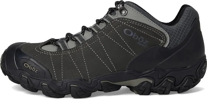 Oboz Bridger Low BDry Men's Shoes Dark Shadow : 7 D - Medium, Leather - Image 7