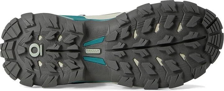 Oboz Bridger Ridge Mid GTX Women's Climbing Shoes Drizzle : 8 B - Medium, Leather - Image 9