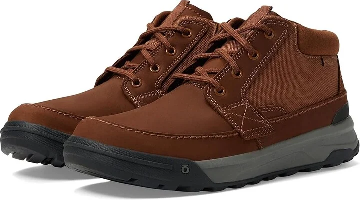 Oboz Burke Chukka Men's Shoes Grizzly : 9.5 D - Medium, Leather