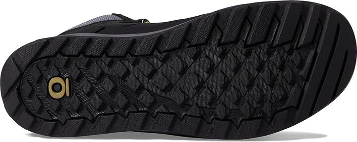 Oboz Burke Mid Leather B-Dry Men's Shoes Granite : 9 D - Medium, Leather/Textile - Image 3