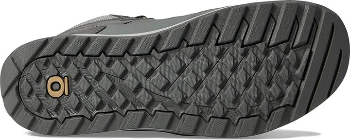 Oboz Burke Mid Leather B-Dry Men's Shoes Granite : 9 D - Medium, Leather/Textile - Image 7