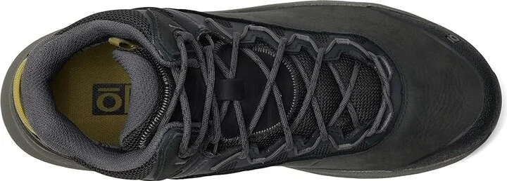 Oboz Cottonwood Mid B-DRY Men's Boots Black Sea : 8 D - Medium, Leather - Image 2