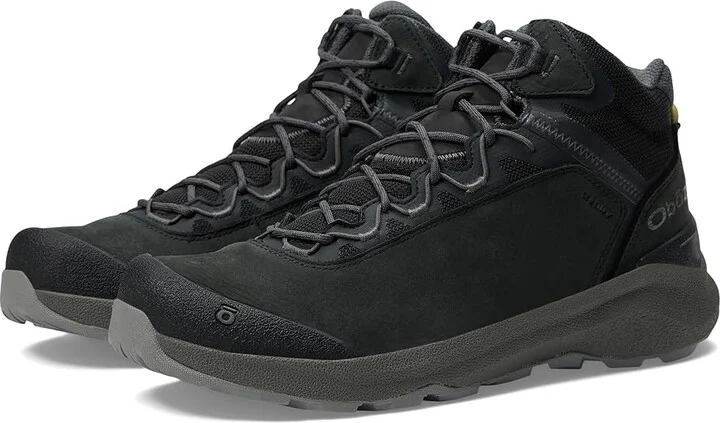 Oboz Cottonwood Mid B-DRY Men's Boots Black Sea : 8 D - Medium, Leather
