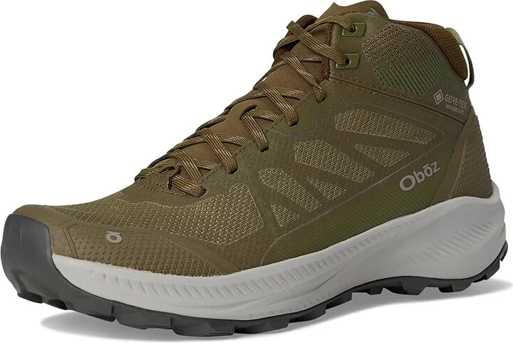 Oboz Katabatic LT Mid GTX Men's Climbing Shoes Pond : 13 D - Medium, Leather - Image 5