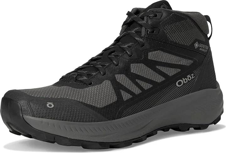 Oboz Katabatic LT Mid GTX Men's Climbing Shoes Pond : 13 D - Medium, Leather - Image 11