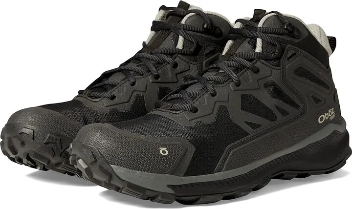 Oboz Katabatic Mid B-Dry Men's Shoes Black Sea : 11.5 D - Medium, Textile