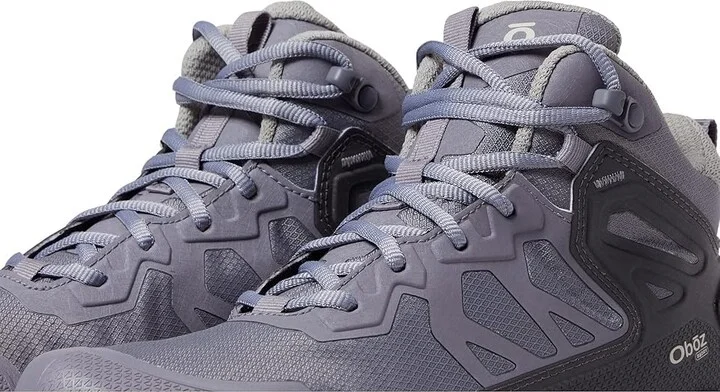 Oboz Katabatic Mid B-Dry Women's Shoes Mineral : 9 B - Medium, Synthetic/Textile - Image 5