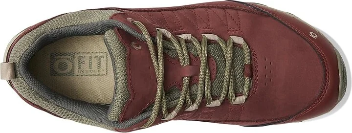 Oboz Ousel Low B-Dry Women's Shoes Port : 6 B - Medium, Leather - Image 2