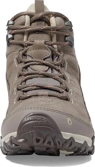Oboz Ousel Mid B-Dry Women's Shoes Cinder Stone : 6 B - Medium, Leather/Rubber - Image 2